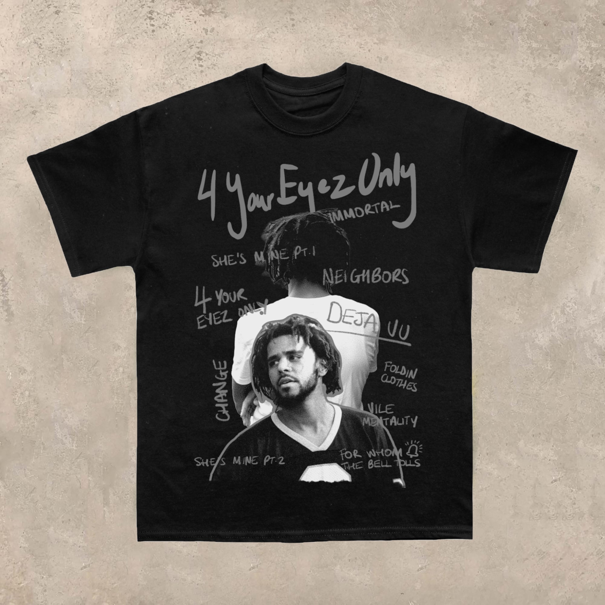 Personalized street print round neck oversized short-sleeved T-shirt