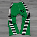 Casual street striped trousers