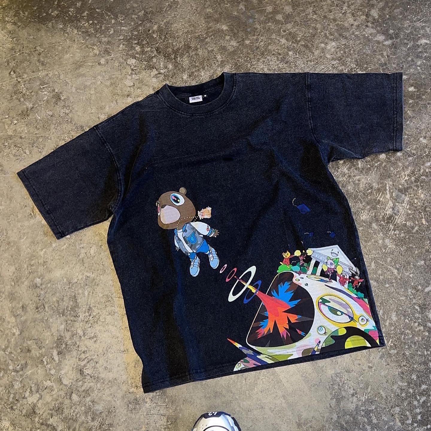 Casual Fashion Printed Bear T-Shirt